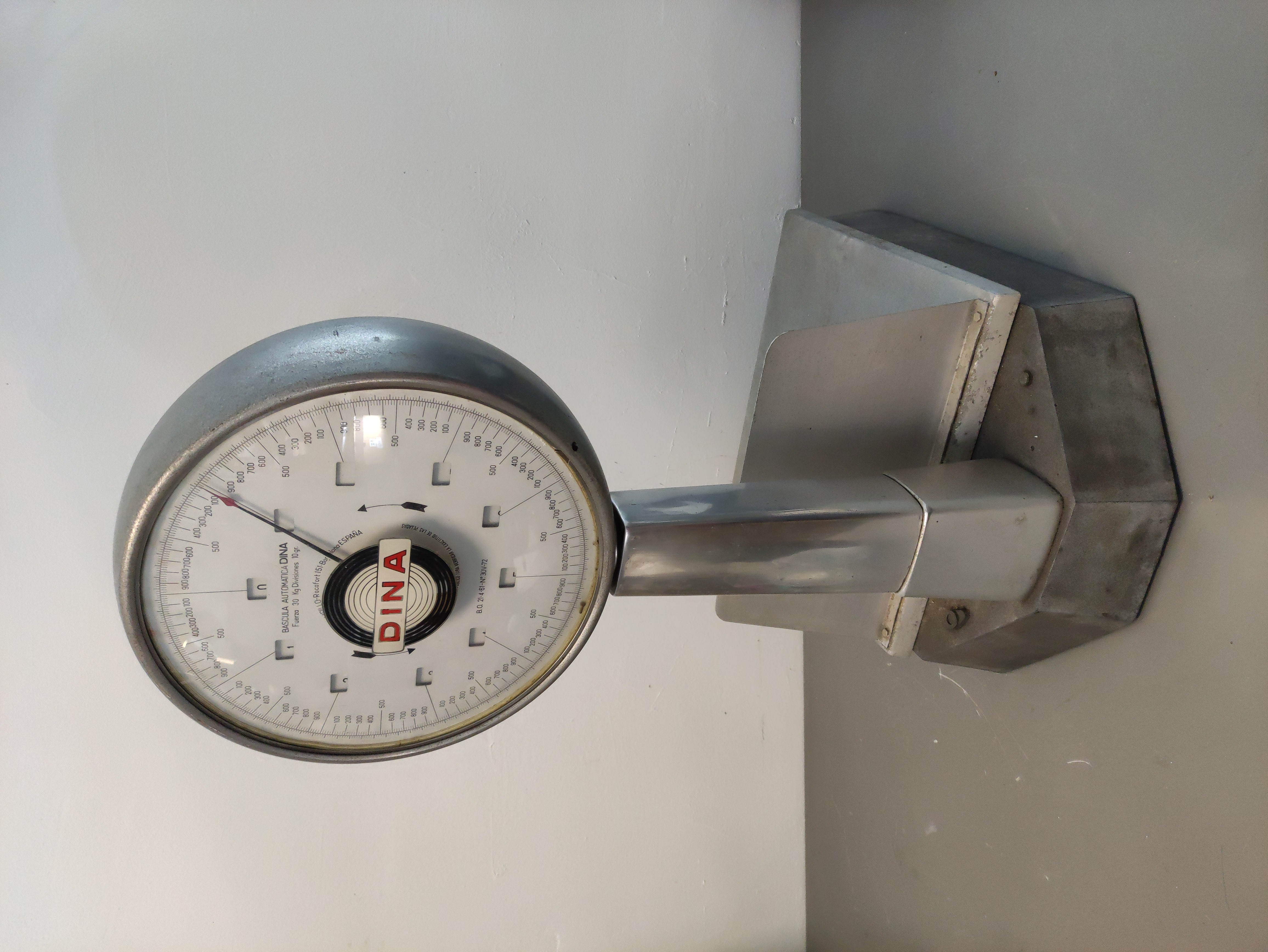 balanza plataforma sobremesa dina inox cristal 86x41x58 1u